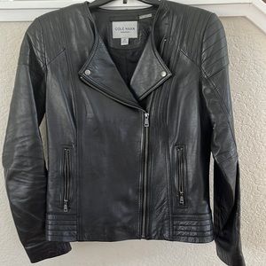 Real leather jacket Cole Haan